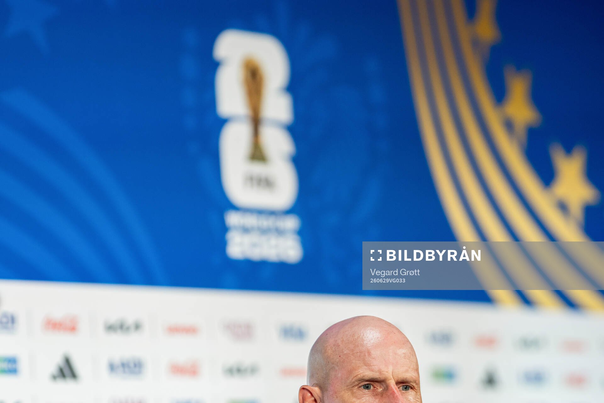 Head coach Ståle Solbakken of the Norwegian national