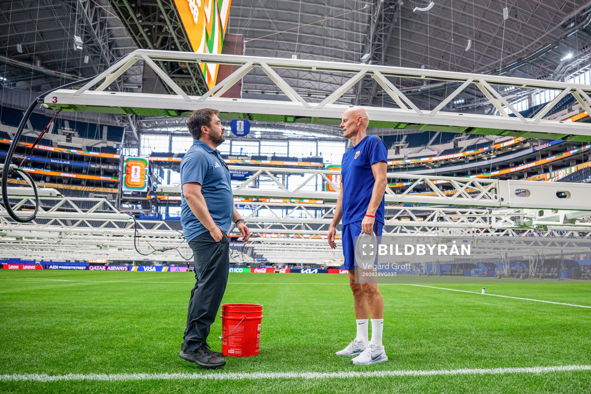 Head coach Ståle Solbakken of the Norwegian national