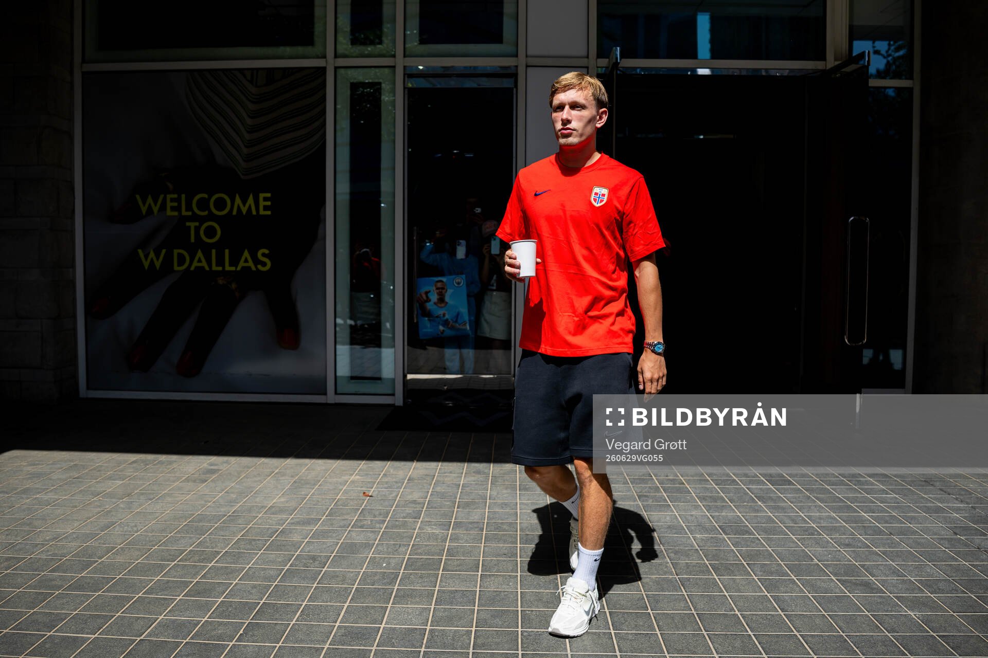 Marcus Holmgren Pedersen of the Norwegian national football