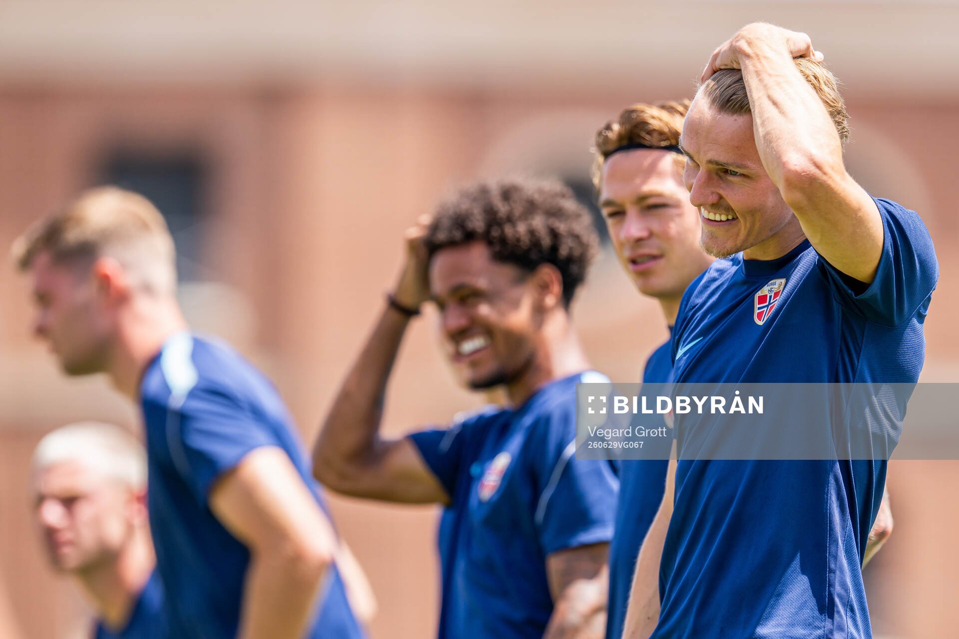 Martin Ødegaard of the Norwegian national football team at