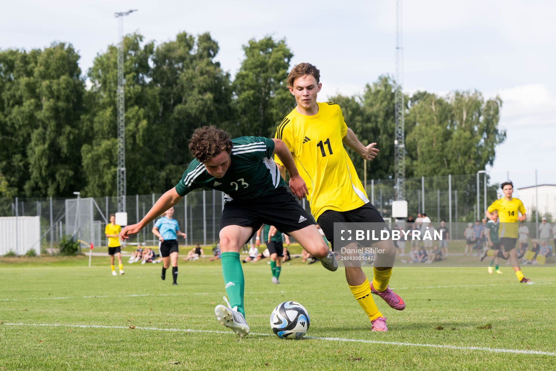 Lag7s Otto Sandblom, Nordic United FC och Lag8s Iacovos