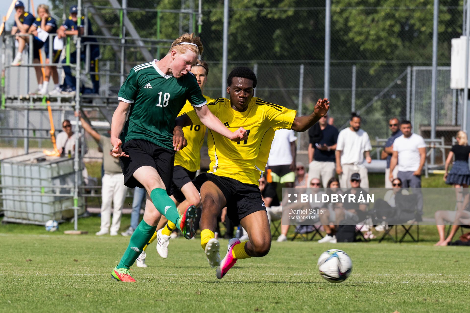 Lag7s Vincent Bergkvist, Västerås SK FK och Lag8s Favour