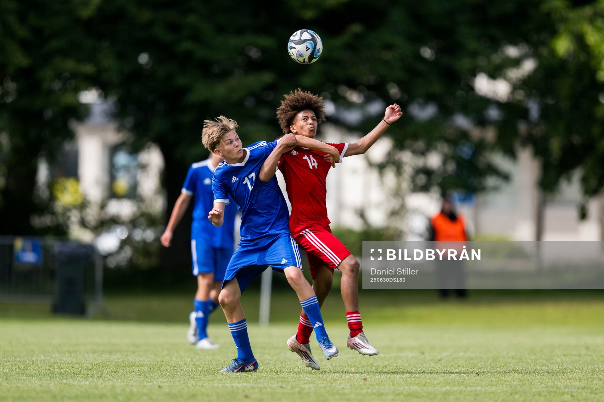 Lag5s Malte Kling, Halmstads BK och Lag6s Zion Prince