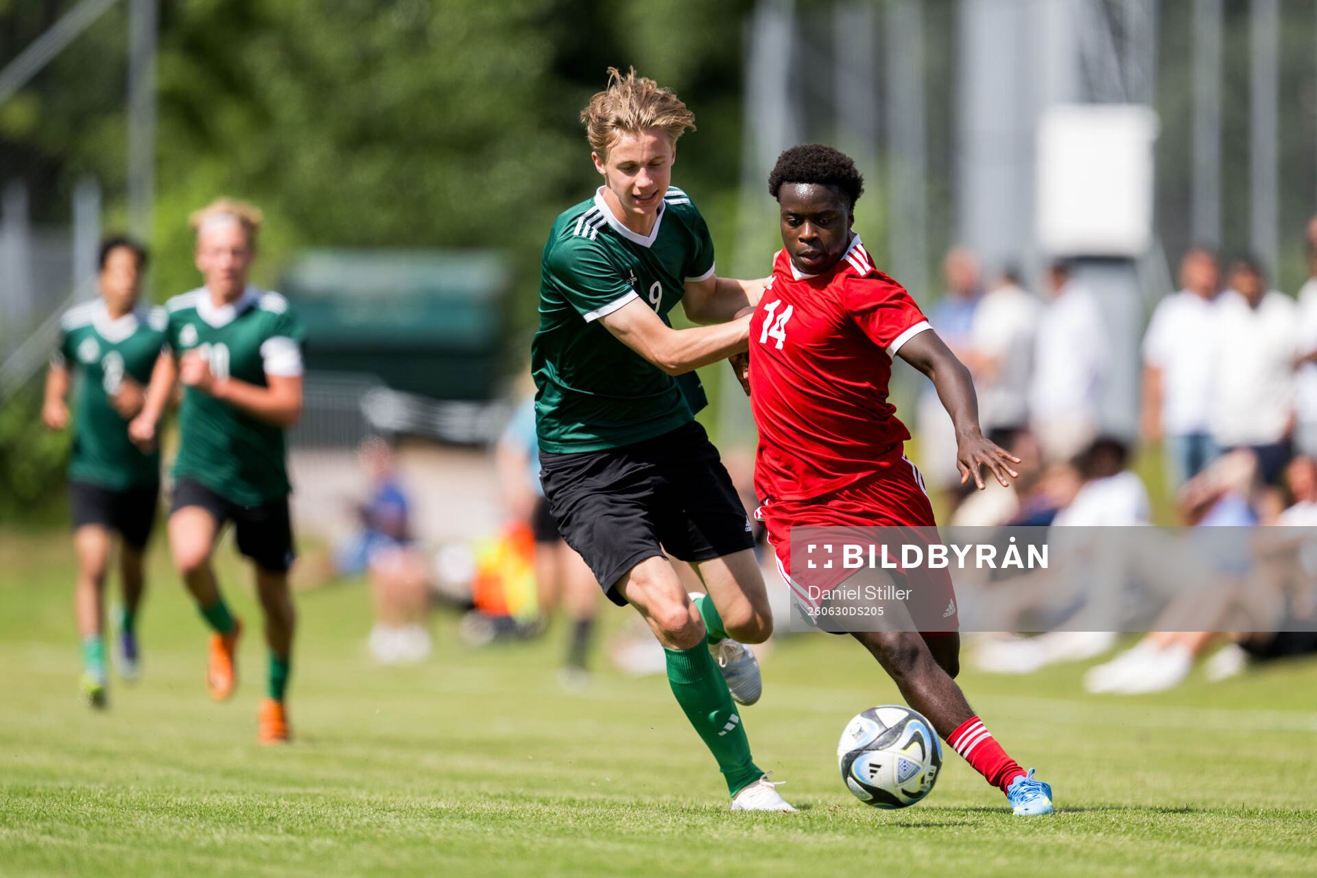 Lag4s Tom Sjösten, Djurgårdens IF FF och Lag3s Landing