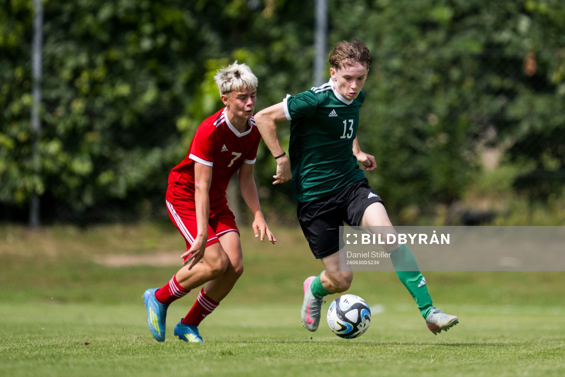 Lag3s Teodor Alexandersson, GIF Sundsvall och Lag4s Kevin