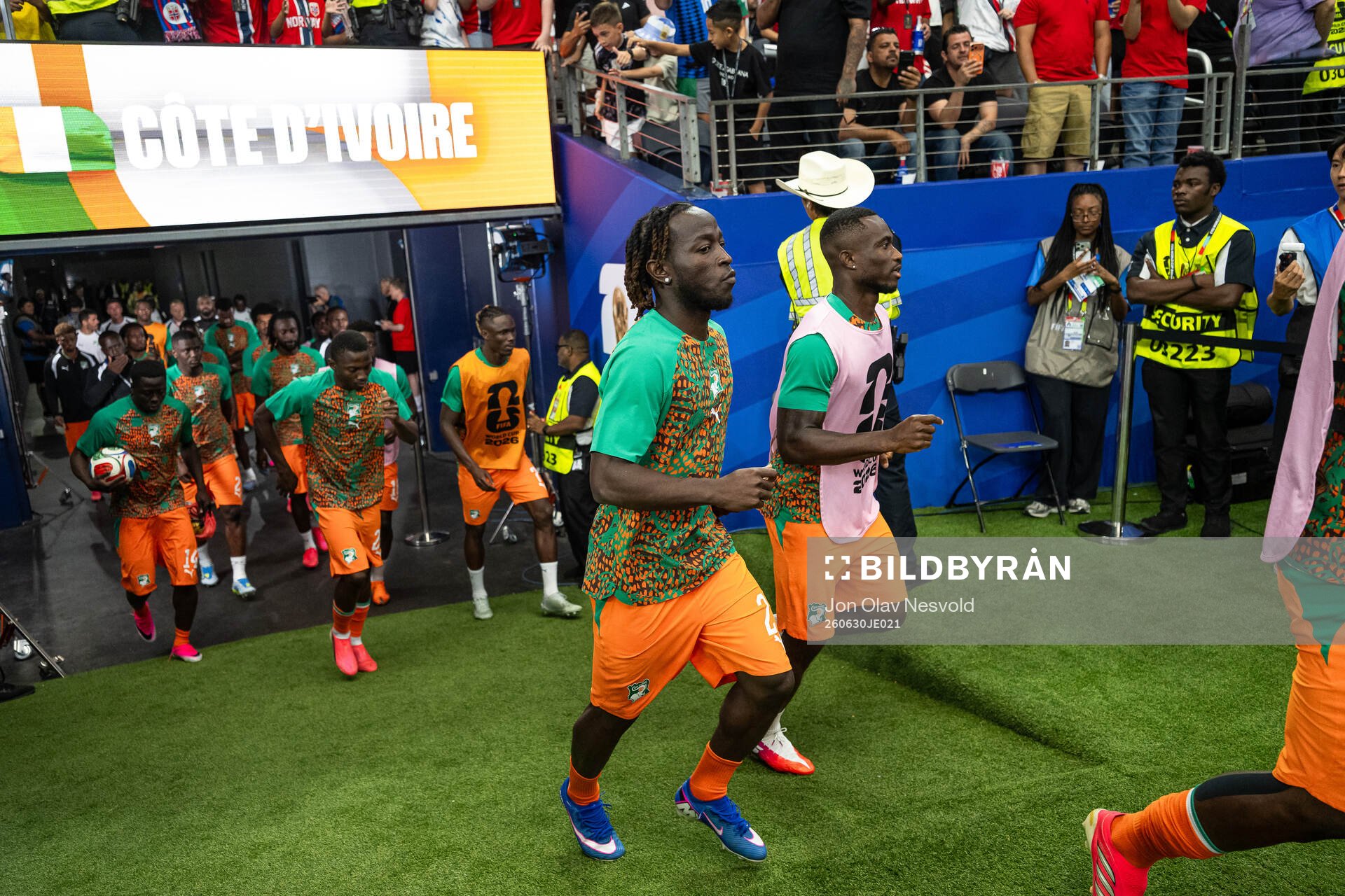 Players of of Côte d'Ivoire