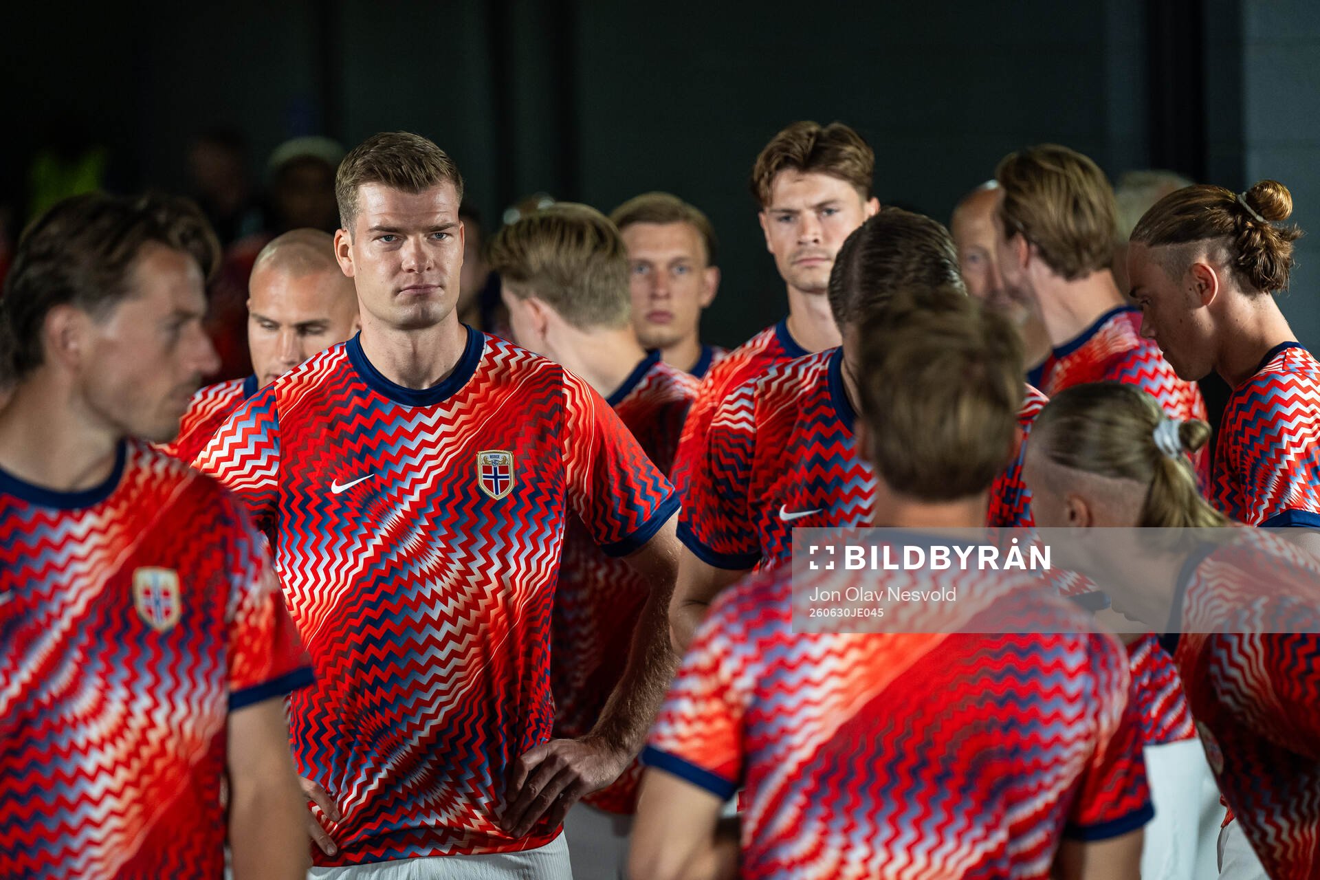 Alexander Sørloth of Norway