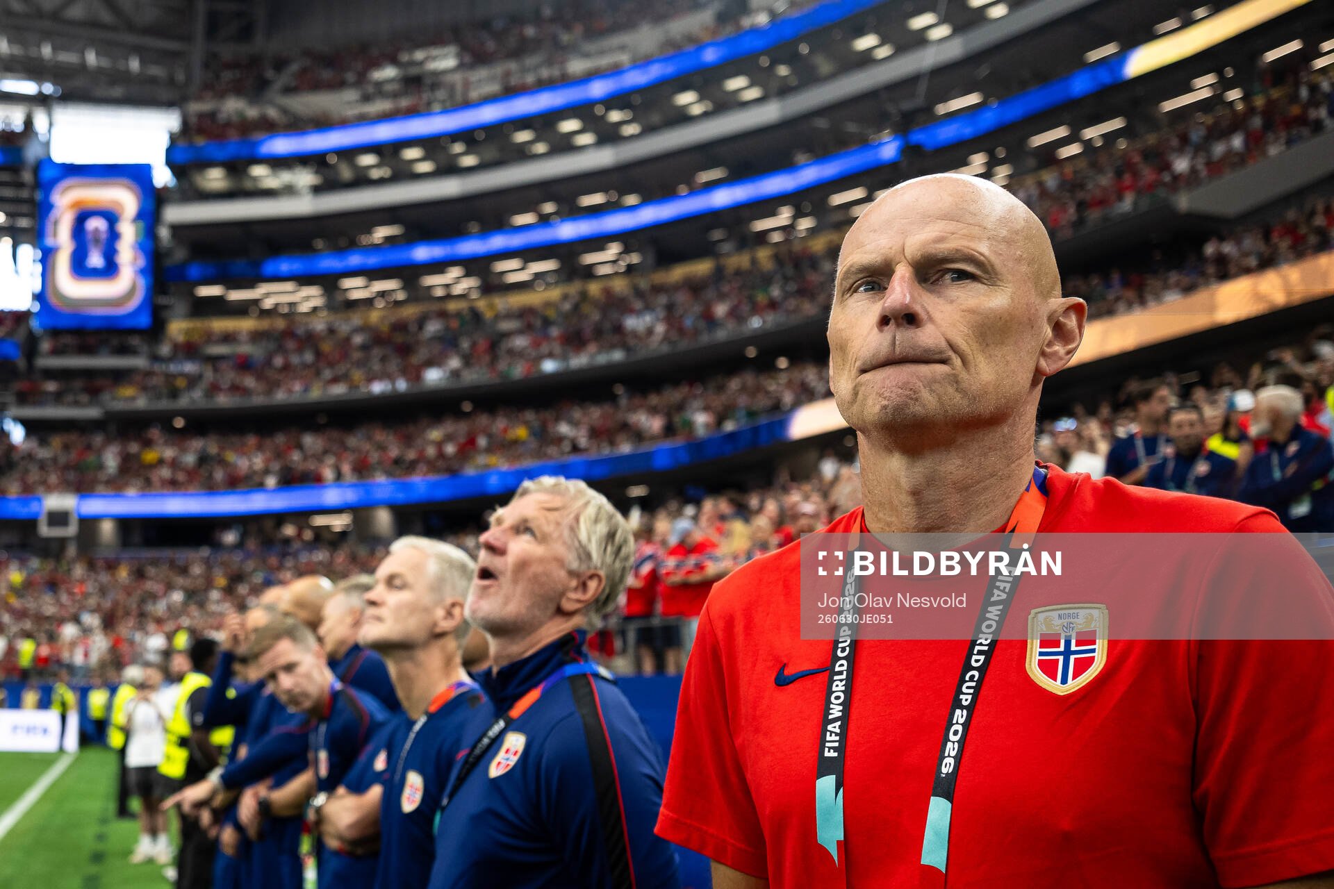 Head coach Ståle Solbakken of Norway