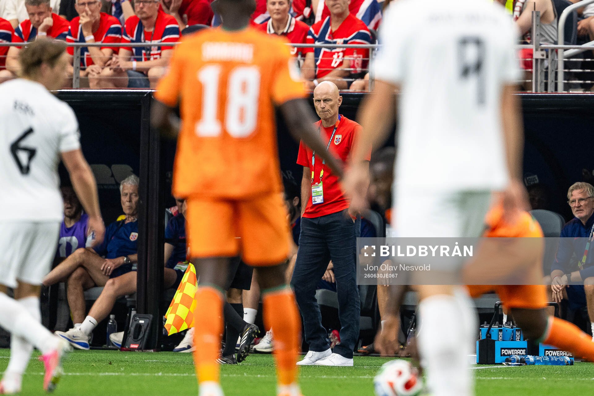Head coach Ståle Solbakken of Norway