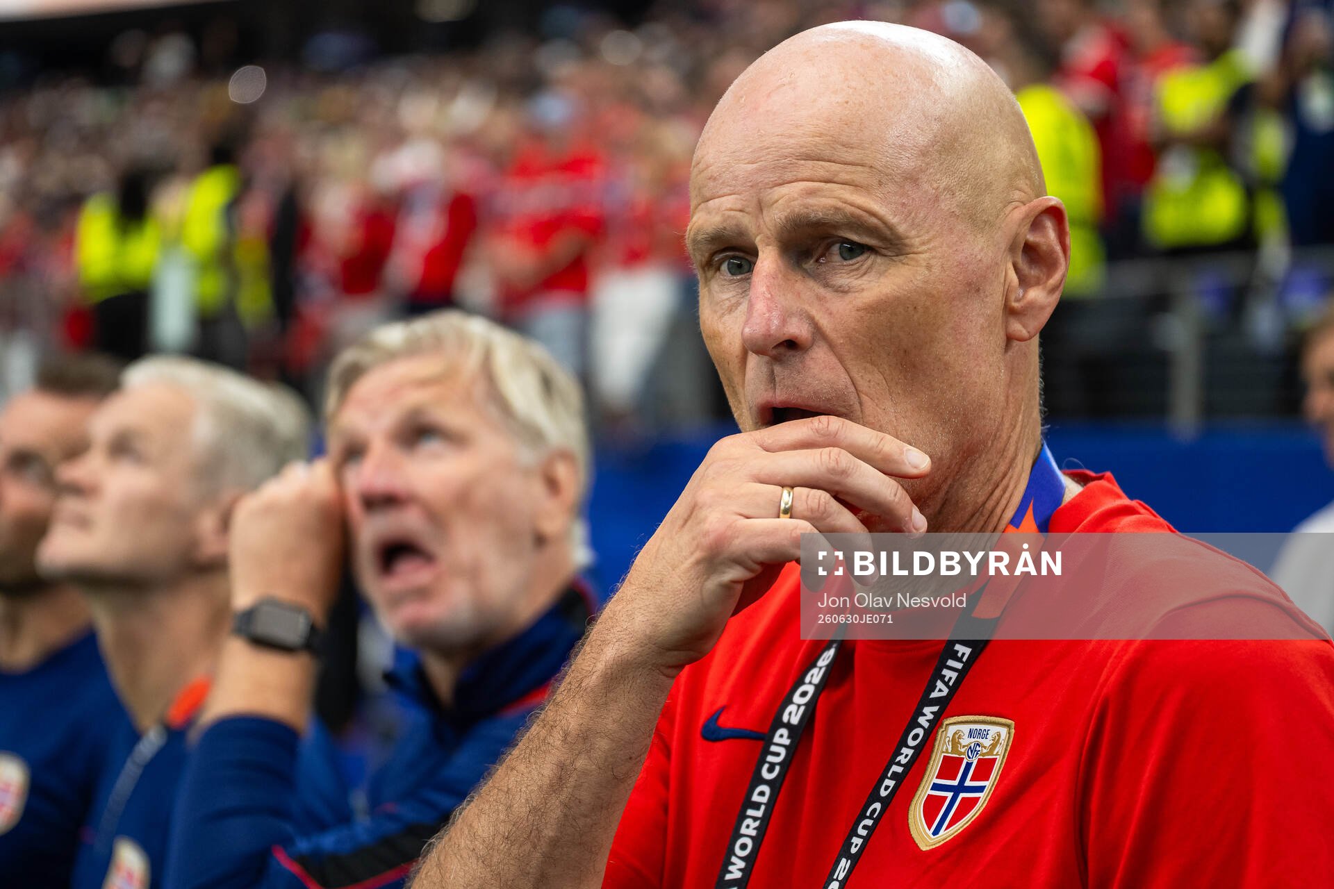 Head coach Ståle Solbakken of Norway