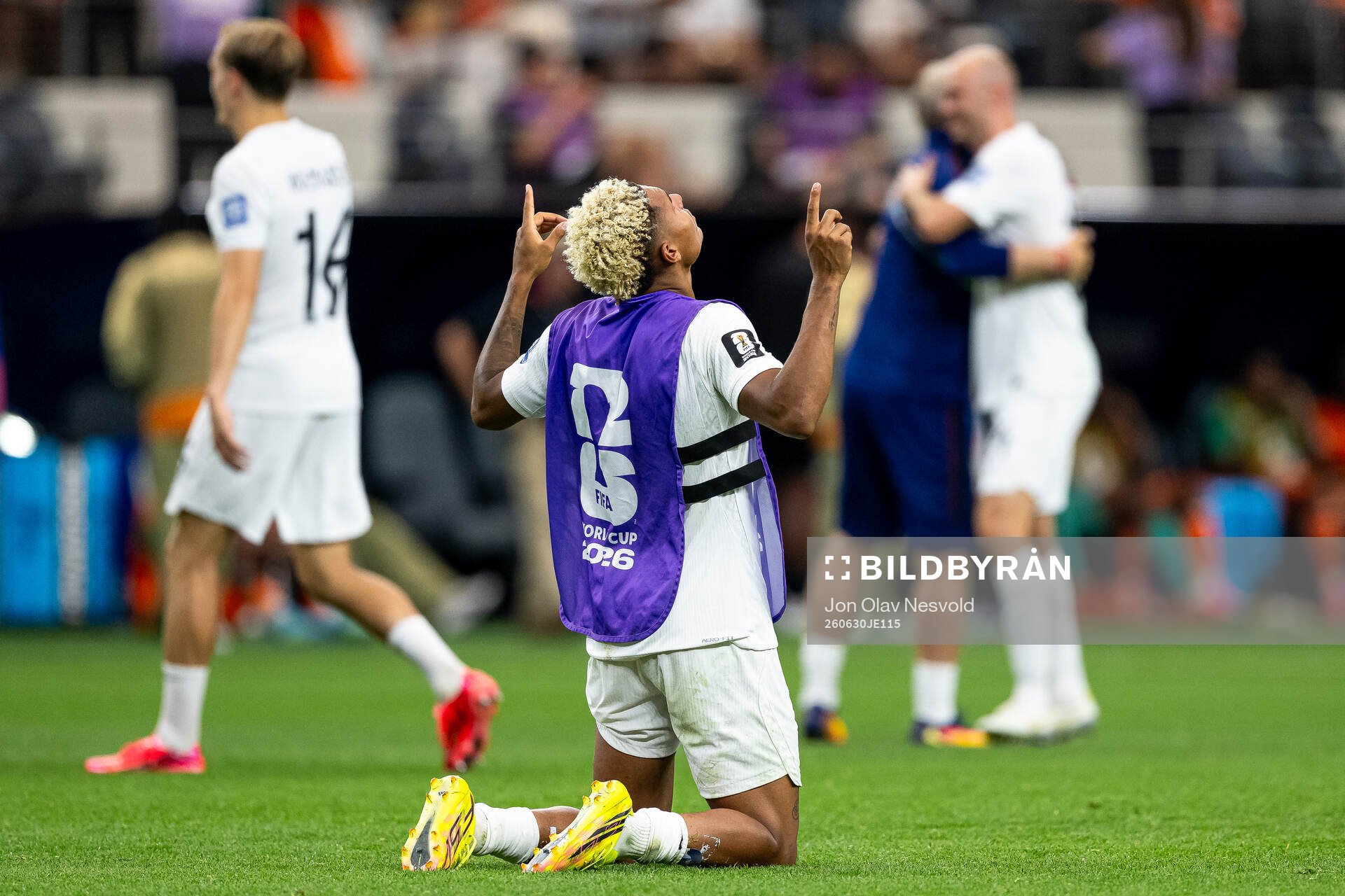 Antonio Nusa of Norway