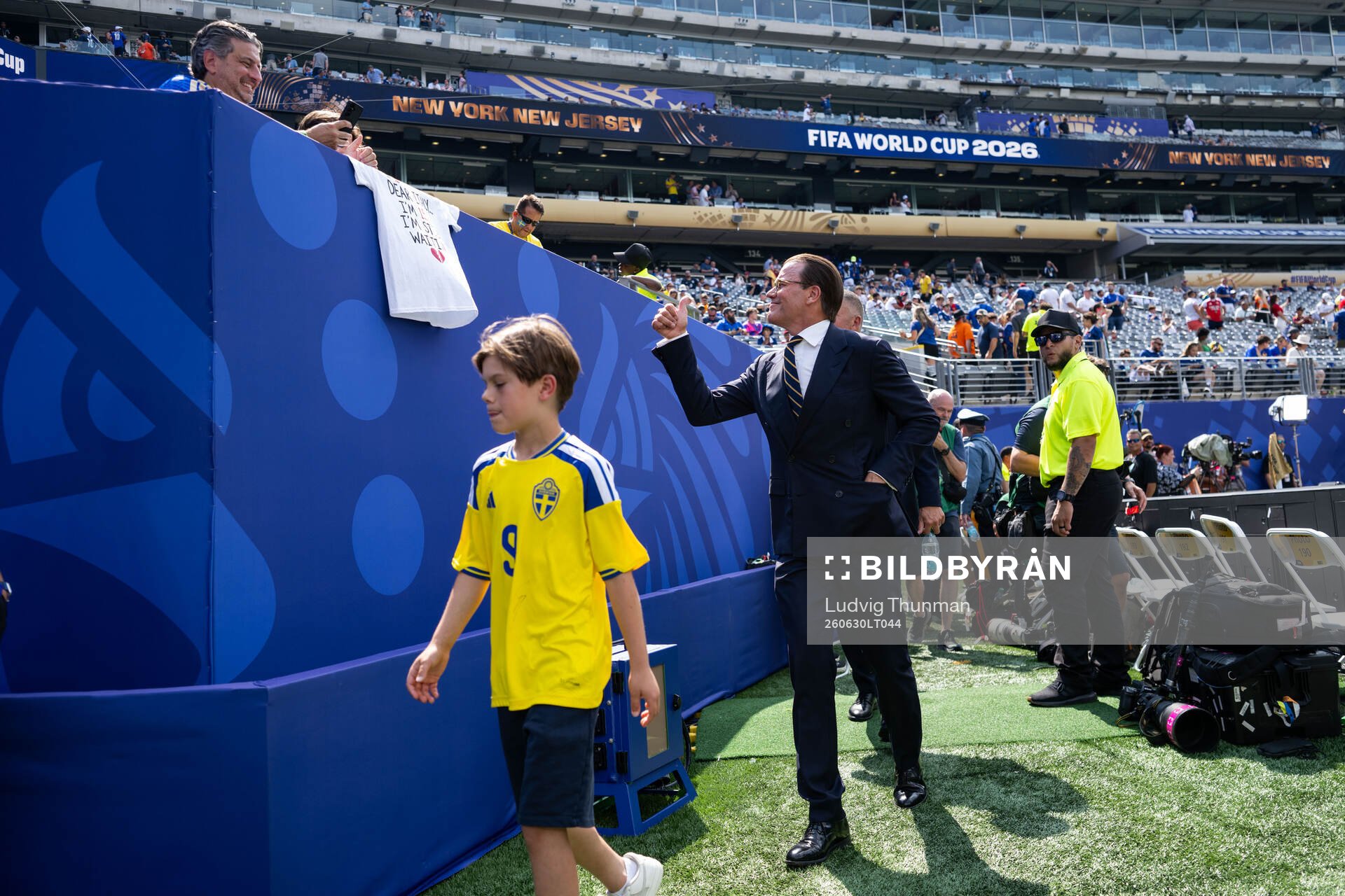 Prince Oscar and Prince Daniel of Sweden