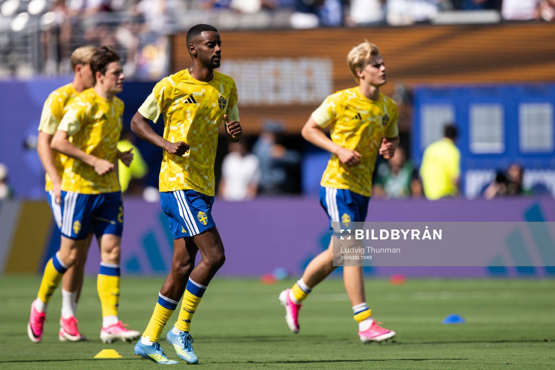 Alexander Isak of Sweden