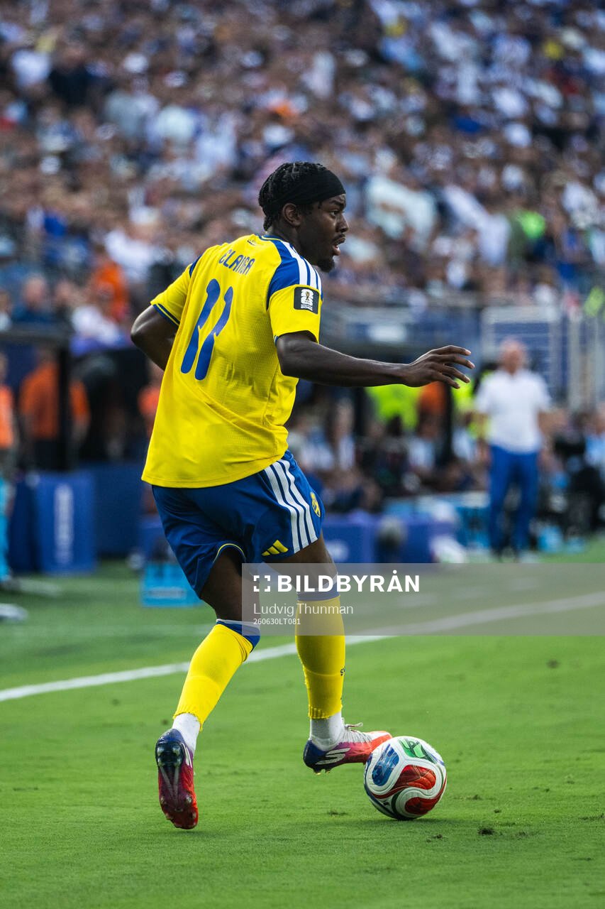 Anthony Elanga of Sweden