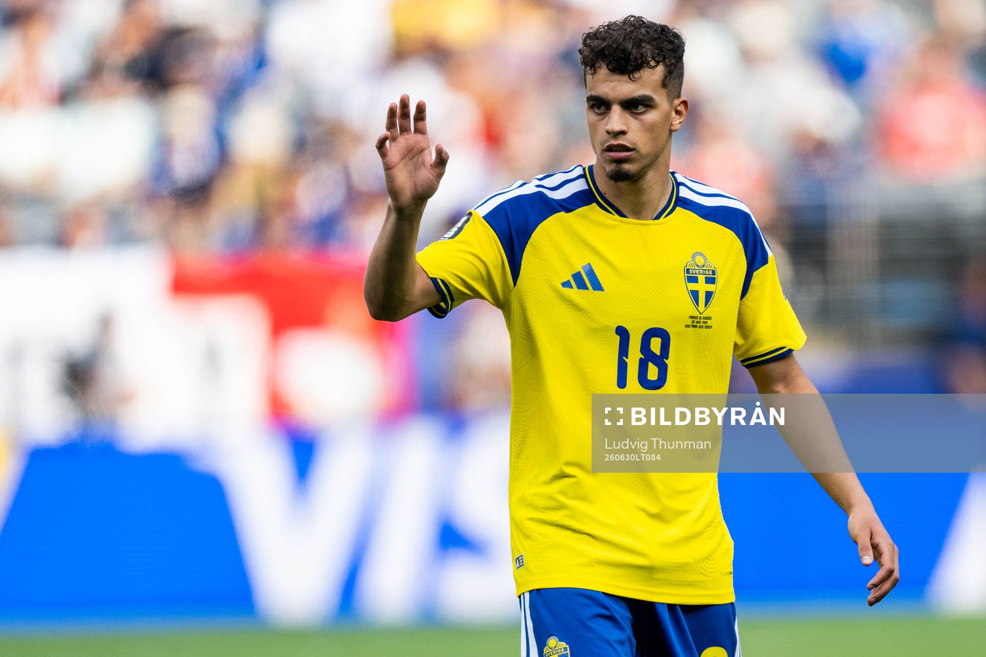 Yasin Ayari of Sweden