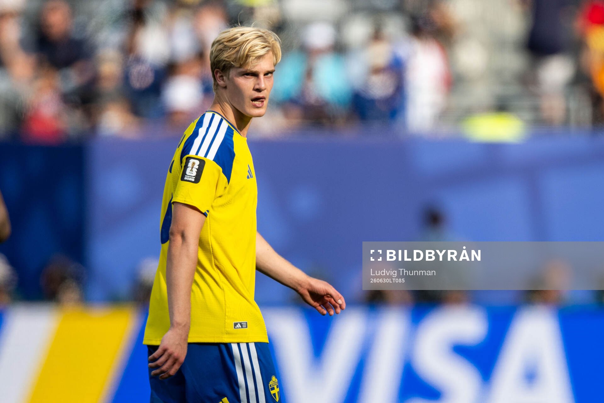 Lucas Bergvall of Sweden
