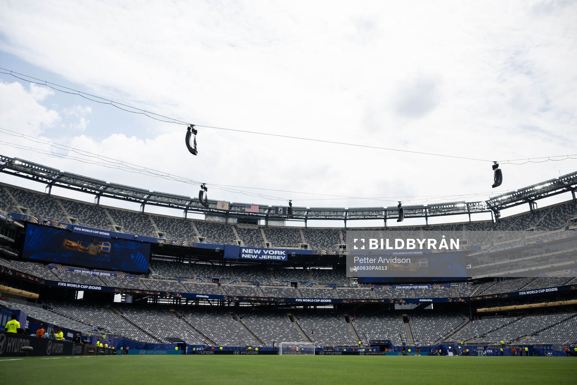 General view of New York New Jersey Arena