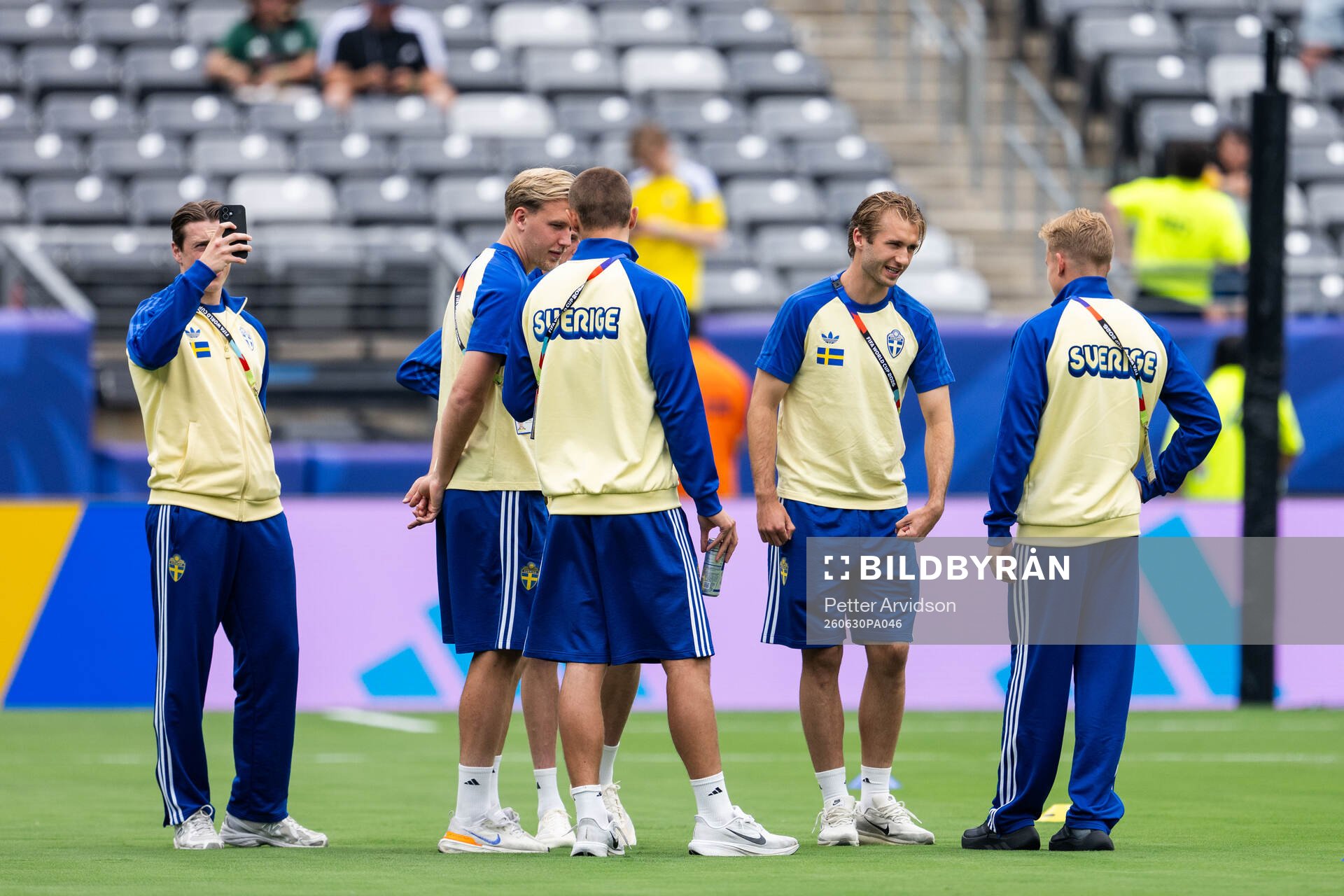 Herman Johansson and Benjamin Nygren of Sweden