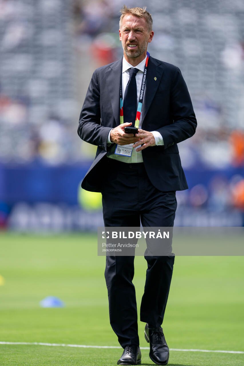 Head coach Graham Potter of Sweden