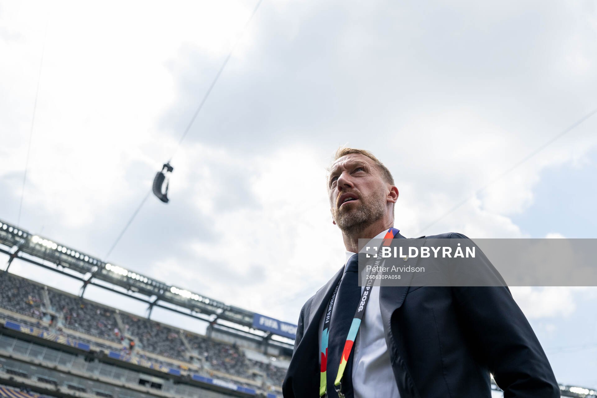 Head coach Graham Potter of Sweden