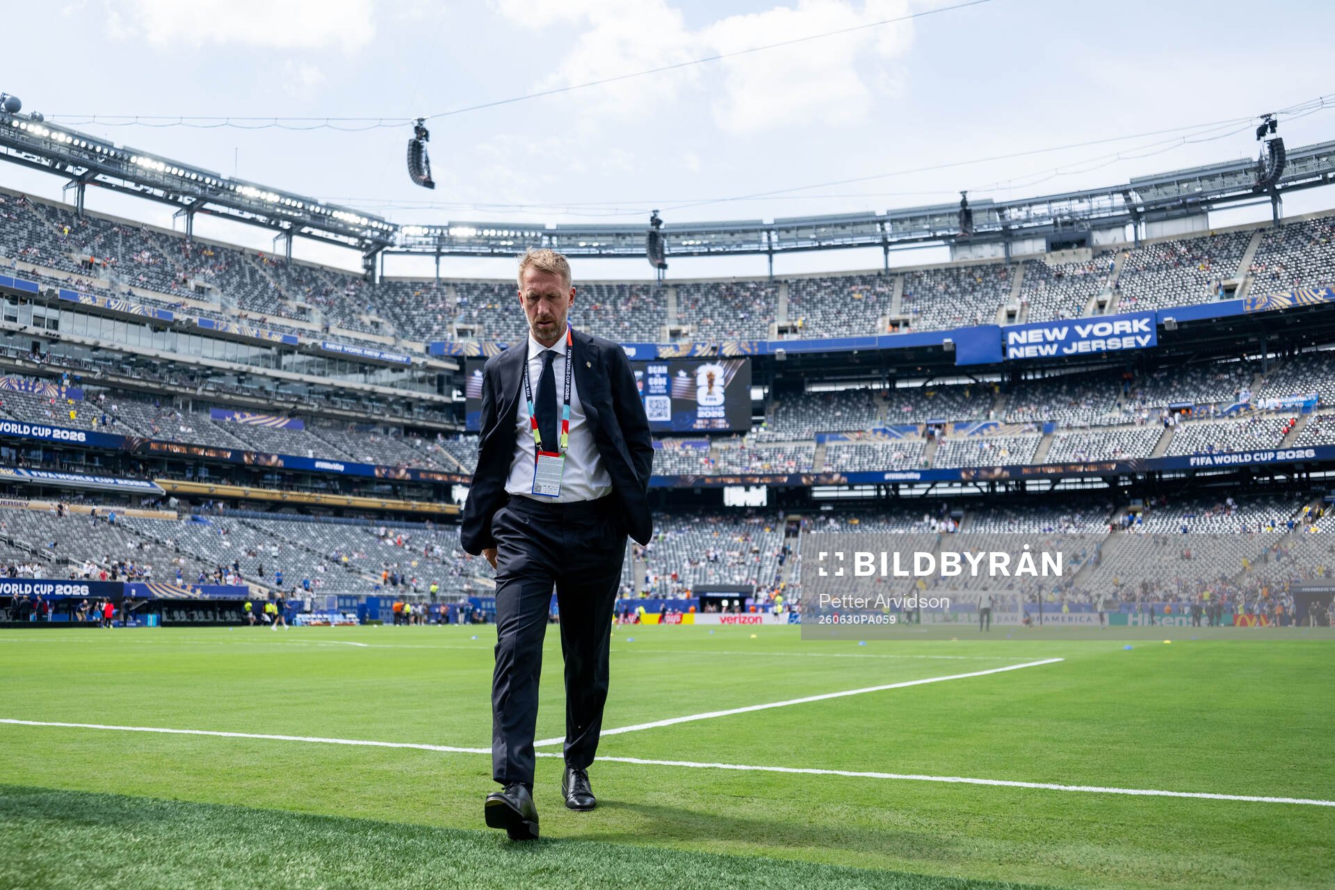 Head coach Graham Potter of Sweden