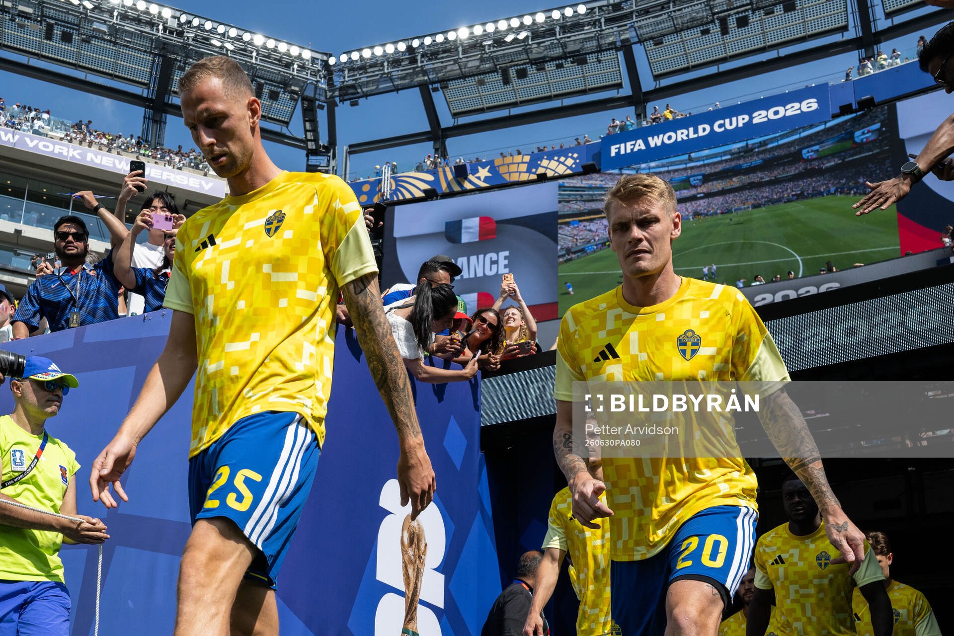 Gustaf Nilsson and Eric Smith of Sweden