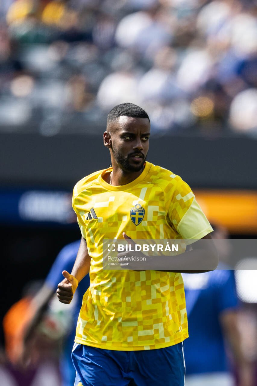Alexander Isak of Sweden