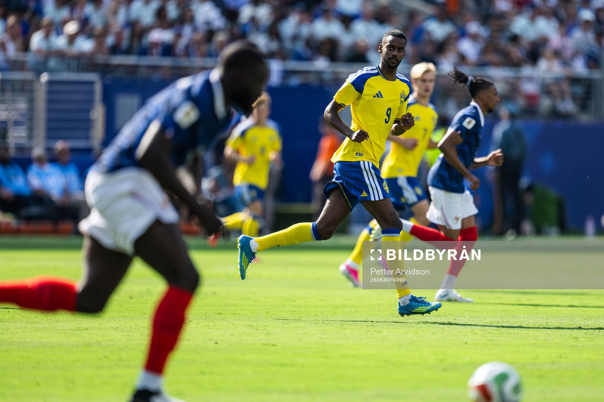 Alexander Isak of Sweden