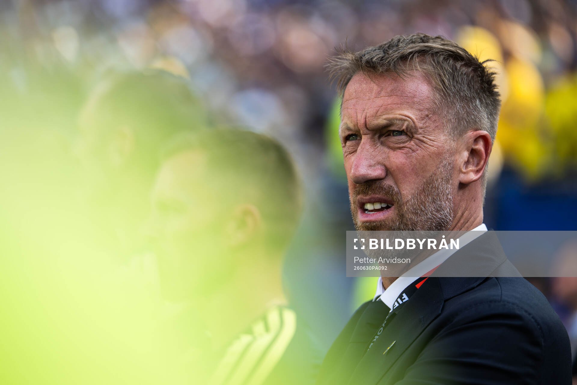 Head coach Graham Potter of Sweden