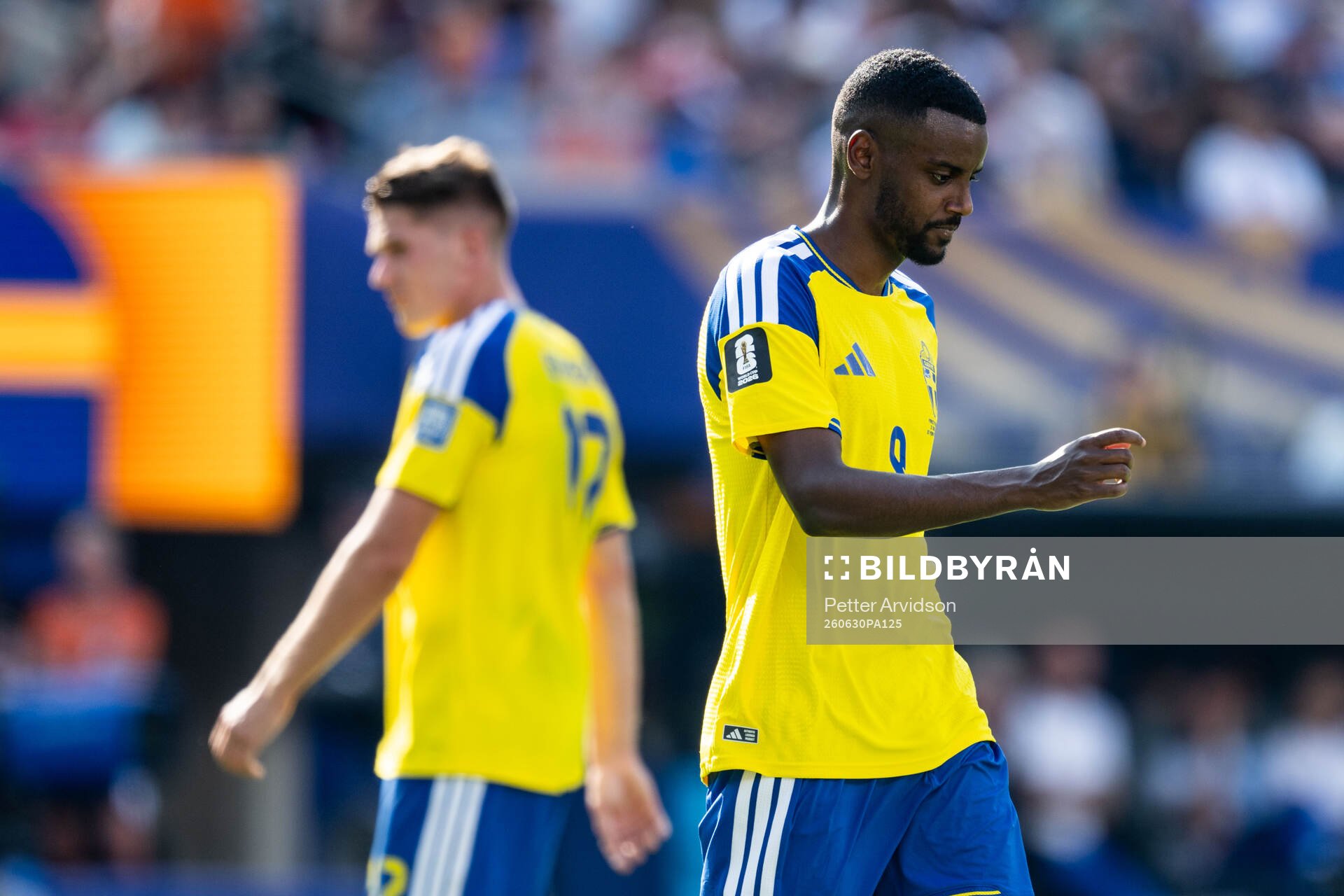 Alexander Isak of Sweden