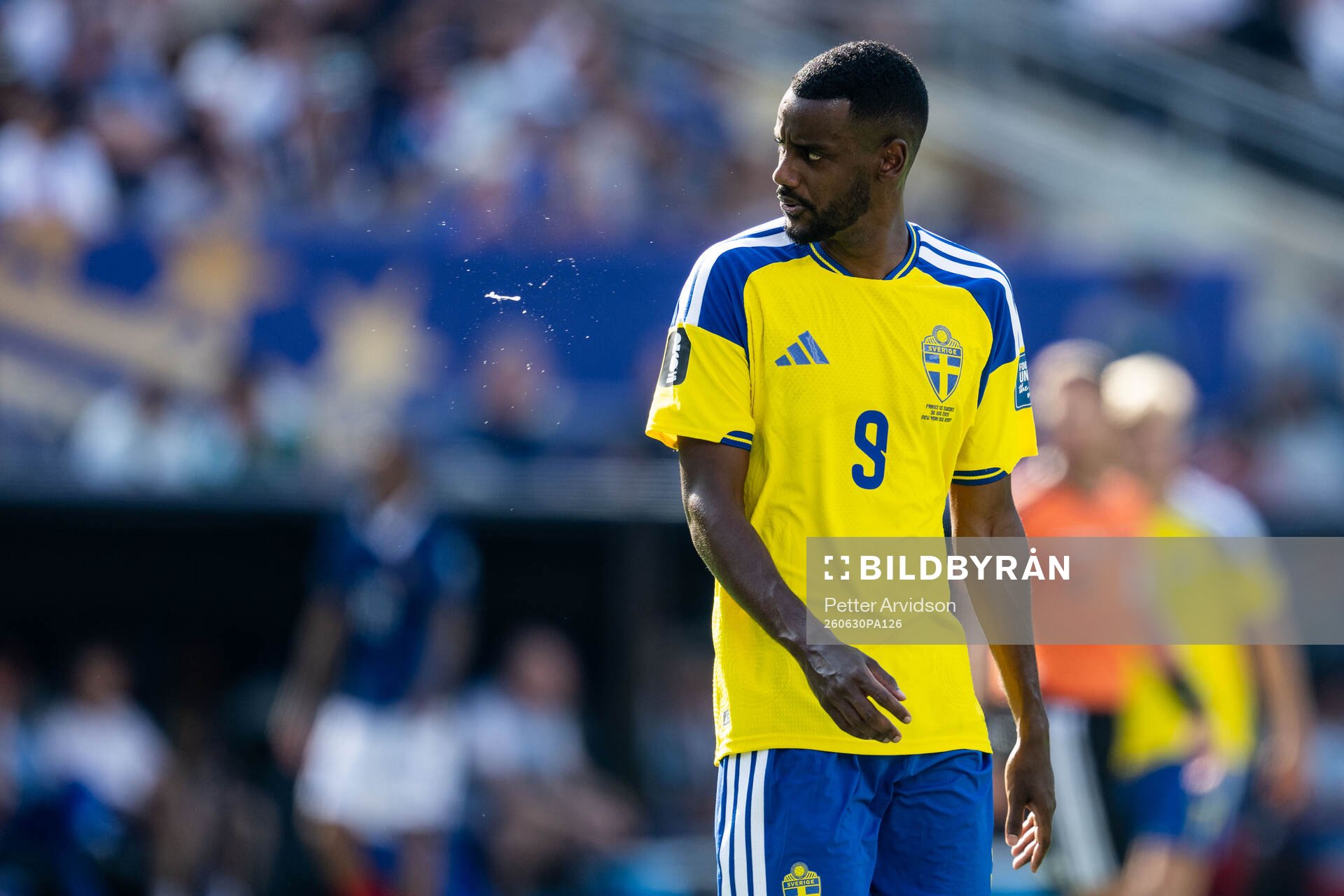 Alexander Isak of Sweden