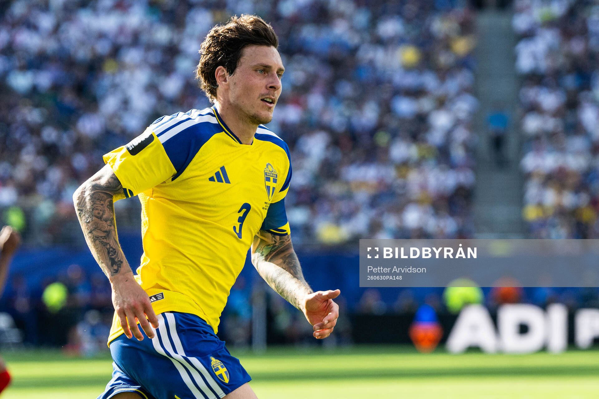 Victor Nilsson Lindelöf of Sweden
