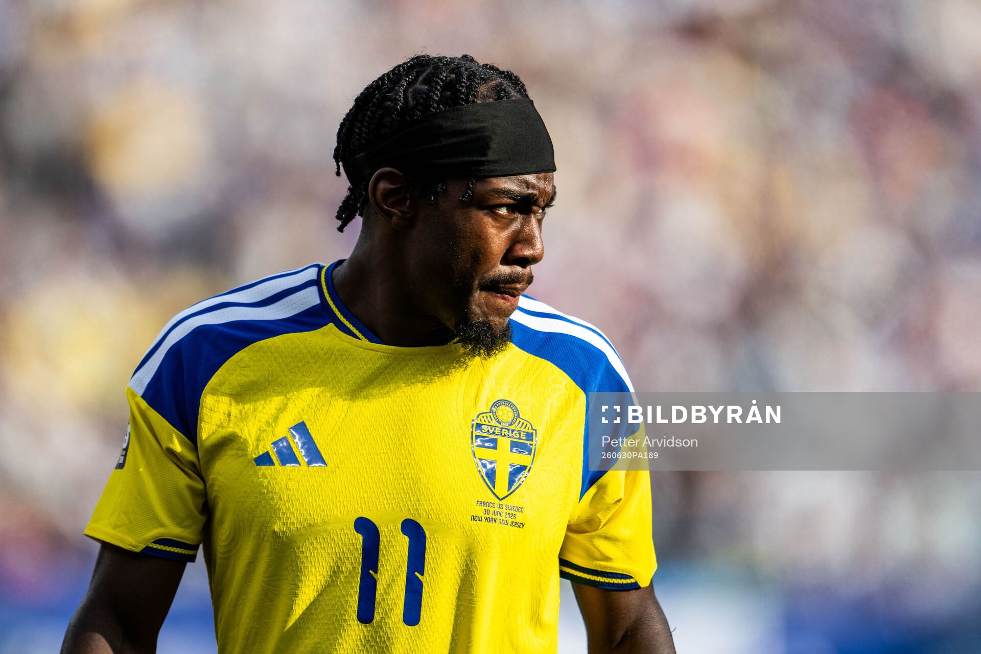 Anthony Elanga of Sweden