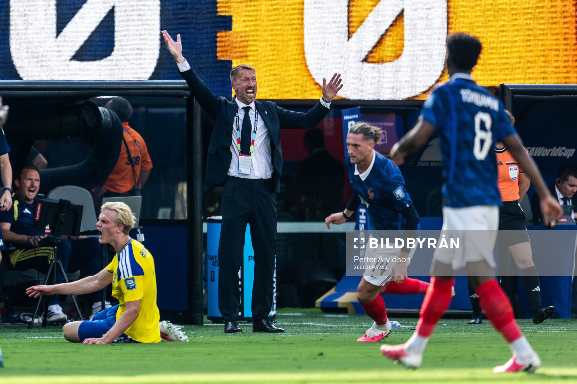 Head coach Graham Potter of Sweden