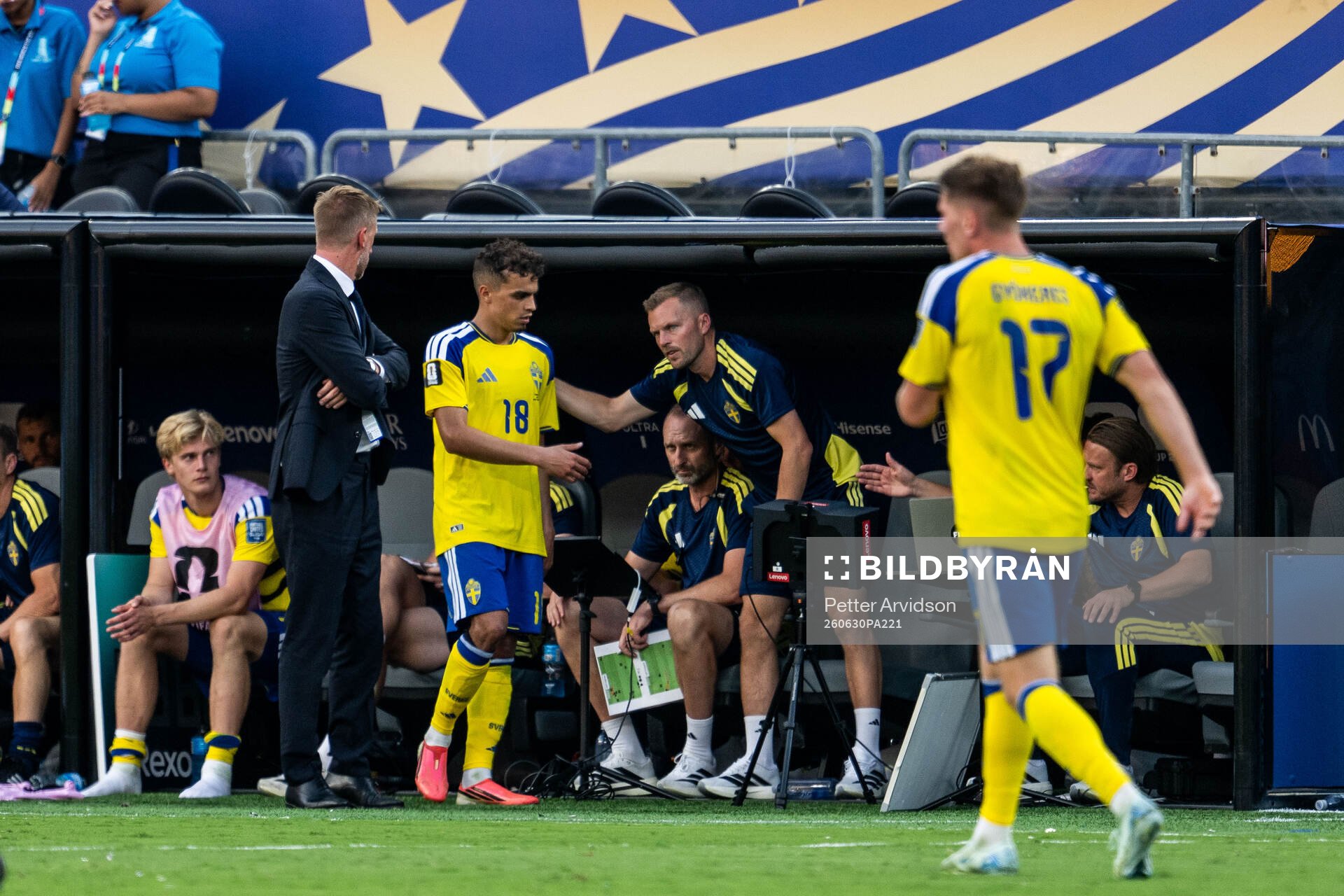Yasin Ayari of Sweden