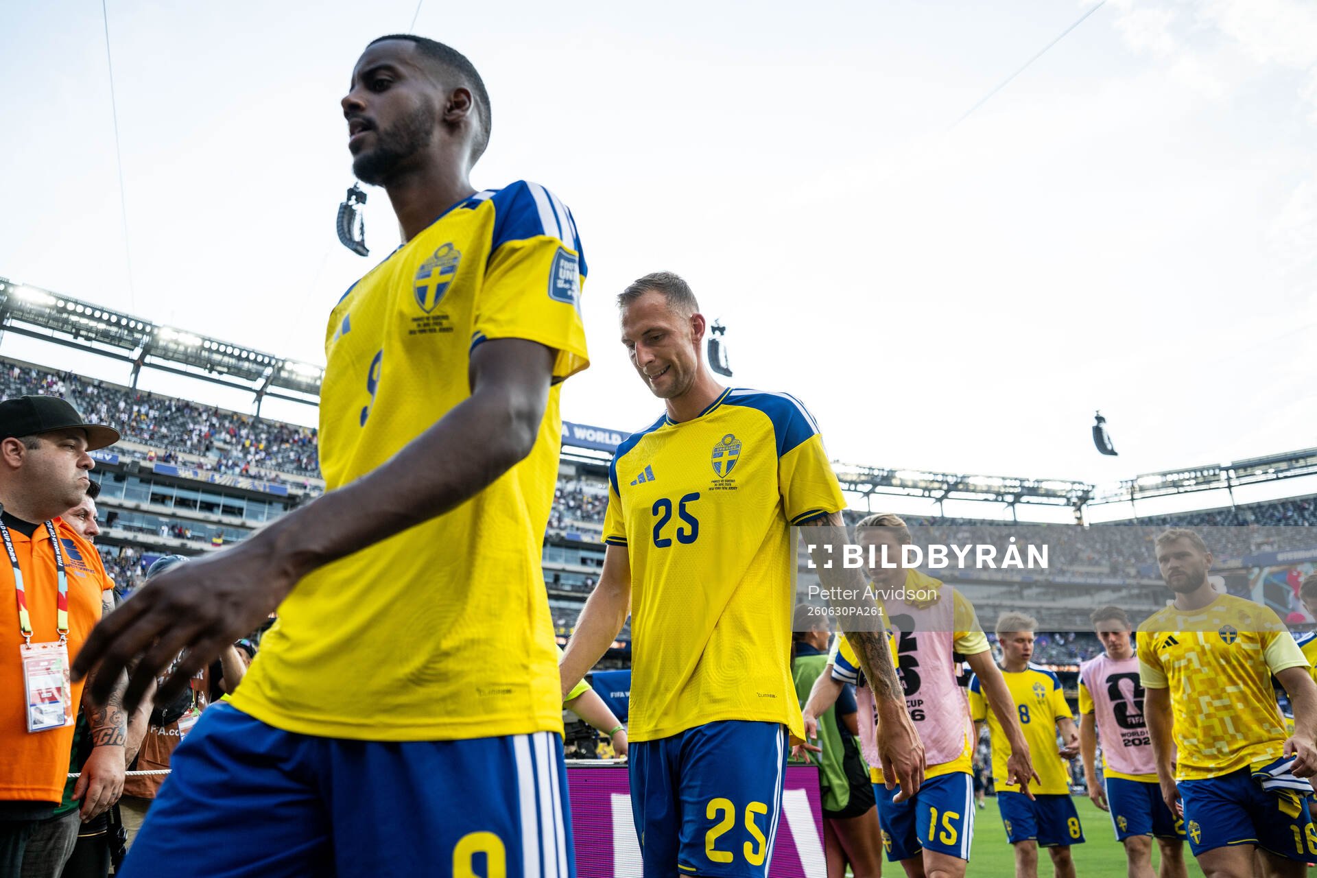 Gustaf Nilsson of Sweden looks dejected