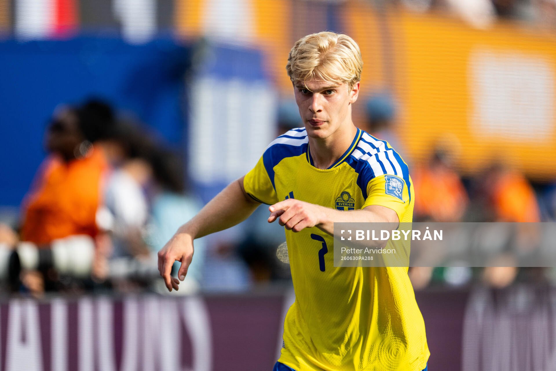 Lucas Bergvall of Sweden