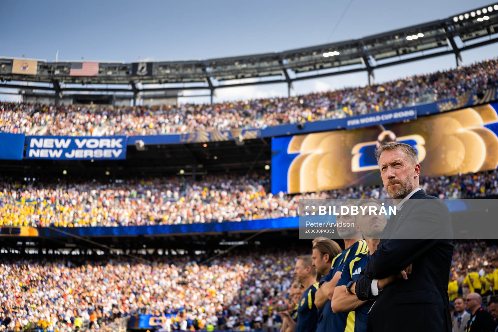 Head coach Graham Potter of Sweden