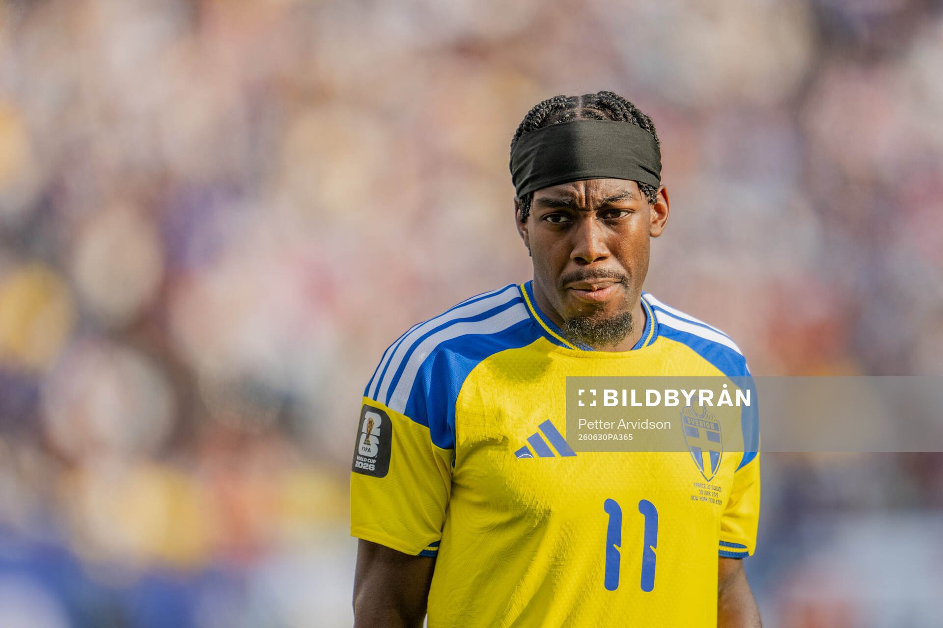 Anthony Elanga of Sweden