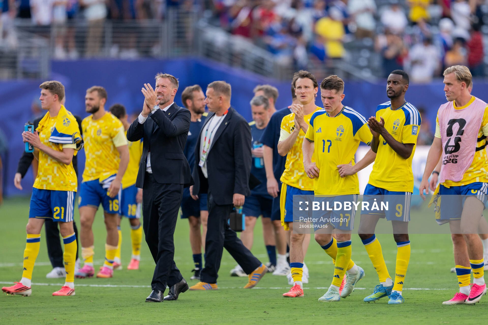 Head coach Graham Potter, Hjalmar Ekdal, Viktor Gyökeres,