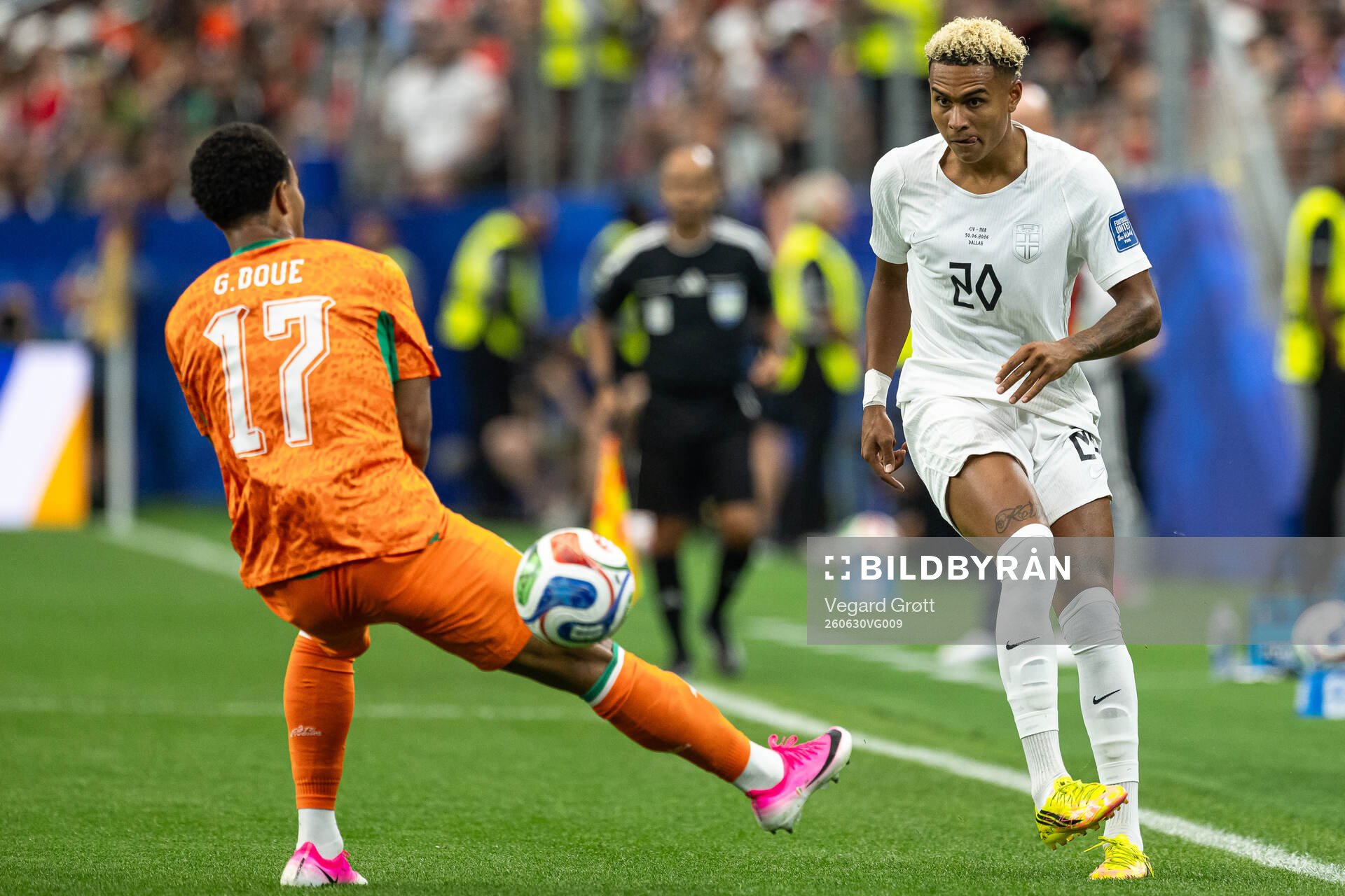 Antonio Nusa of Norway