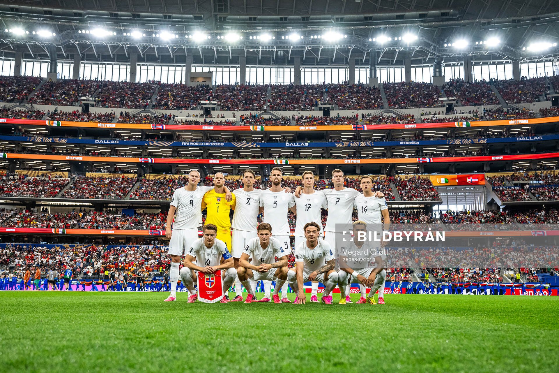 The starting eleven of Norway