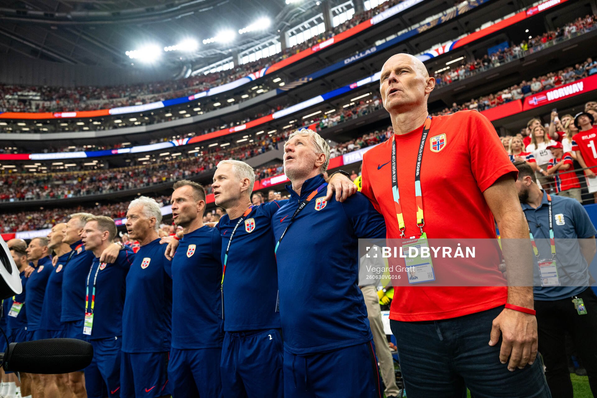 Head coach Ståle Solbakken of Norway