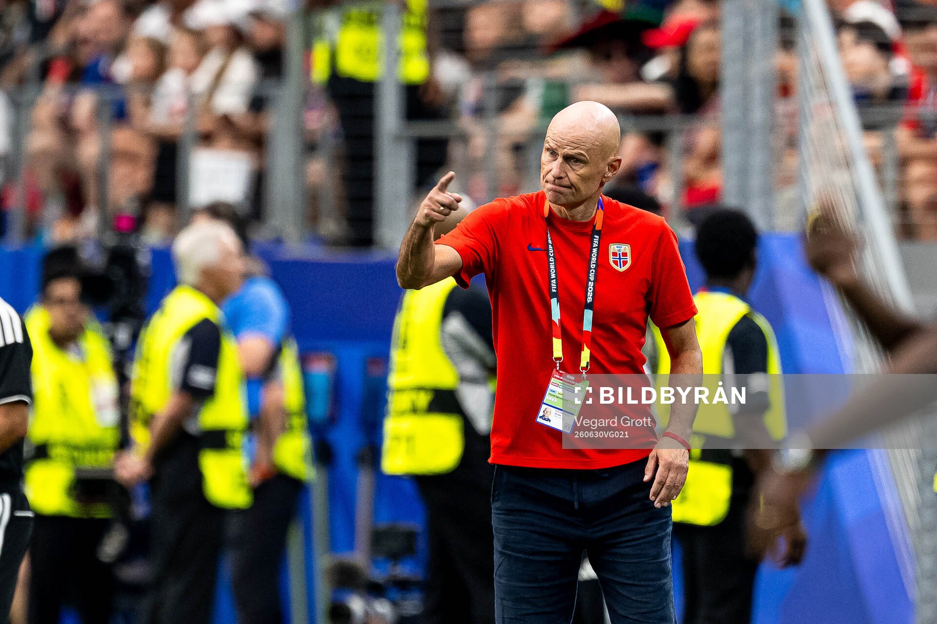 Head coach Ståle Solbakken of Norway