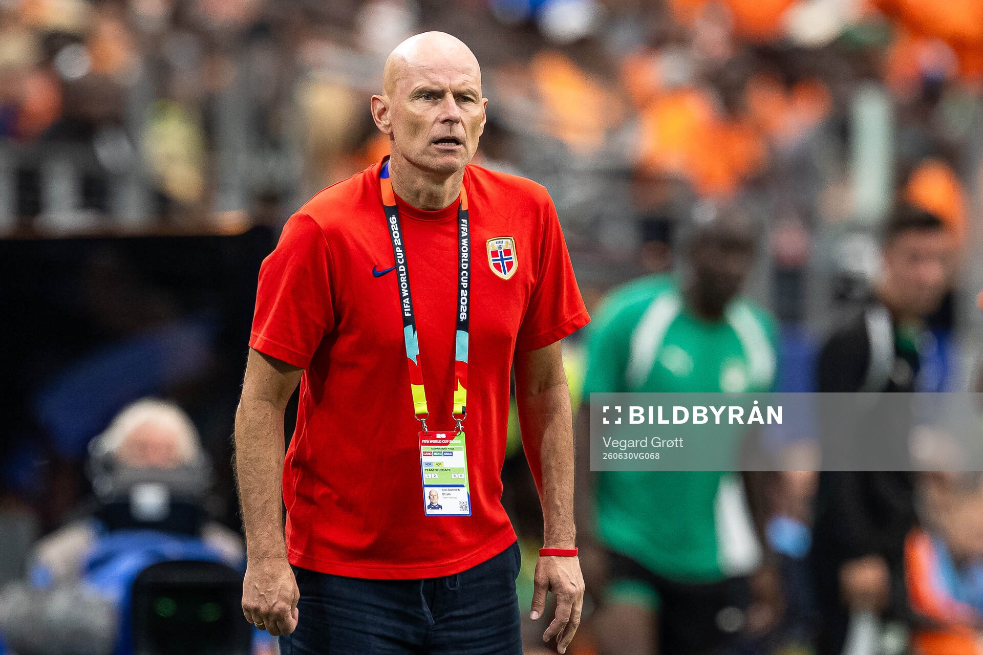 Head coach Ståle Solbakken of Norway