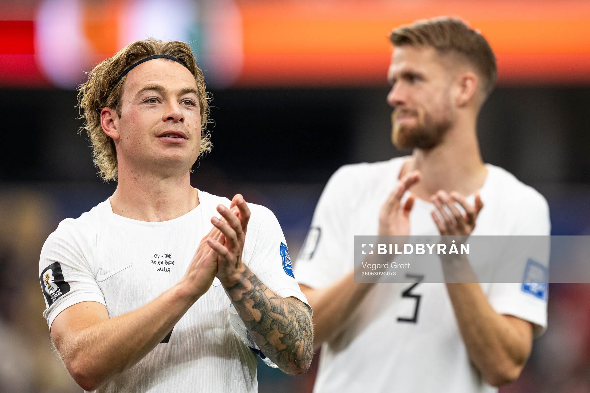 Patrick Berg of Norway celebrates