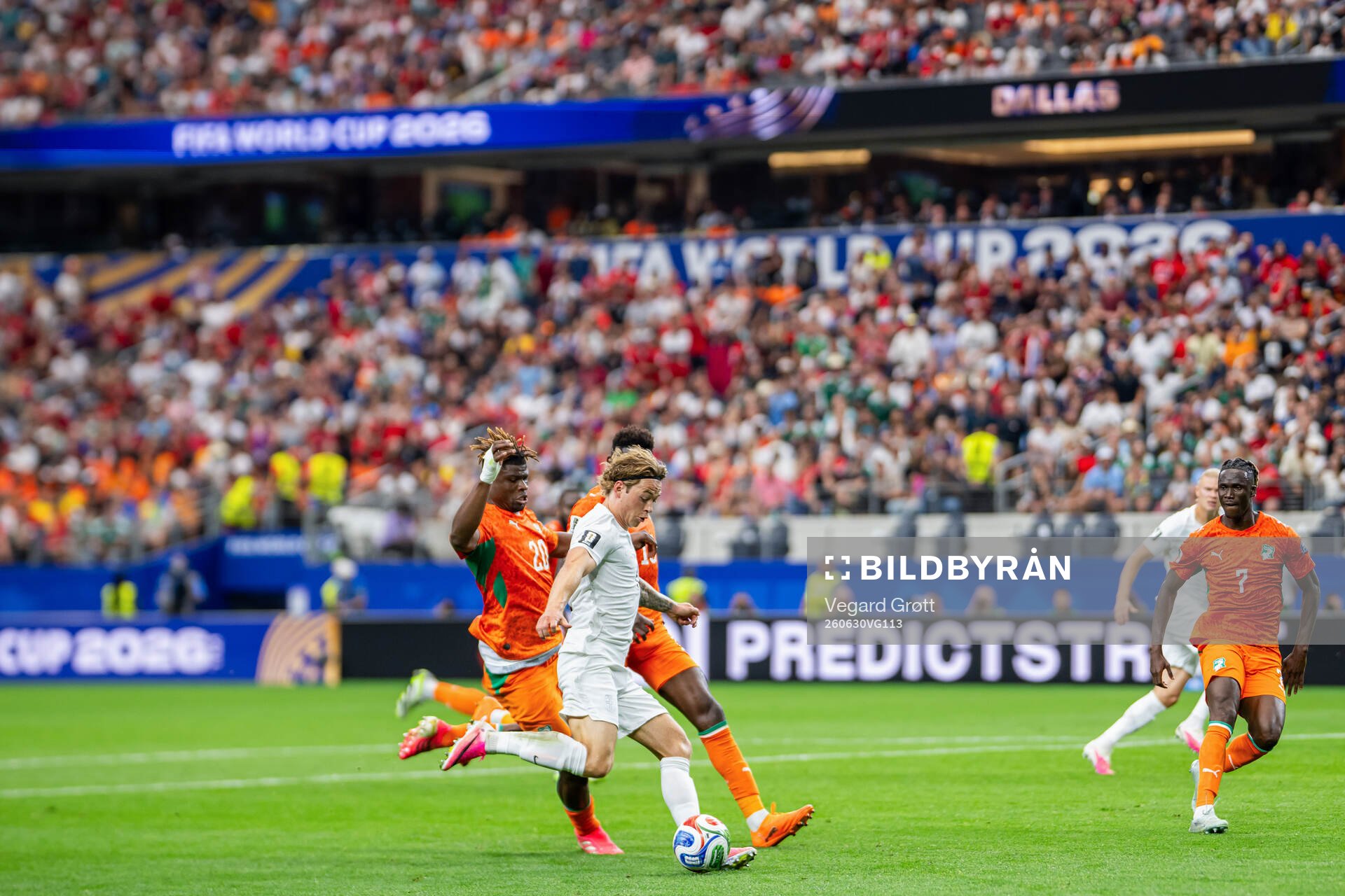 Patrick Berg of Norway with the assist to winning goal