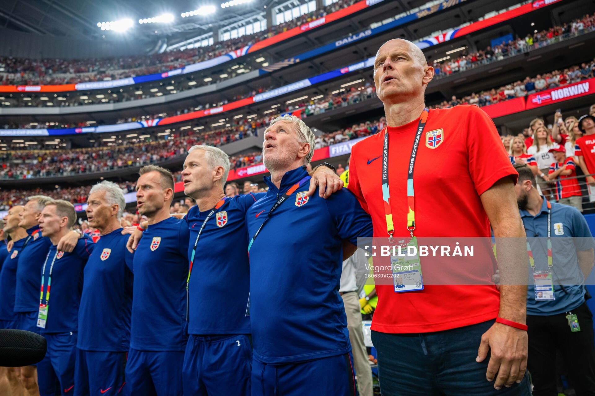 Ståle Solbakken, head coach of Norway, and his coaching