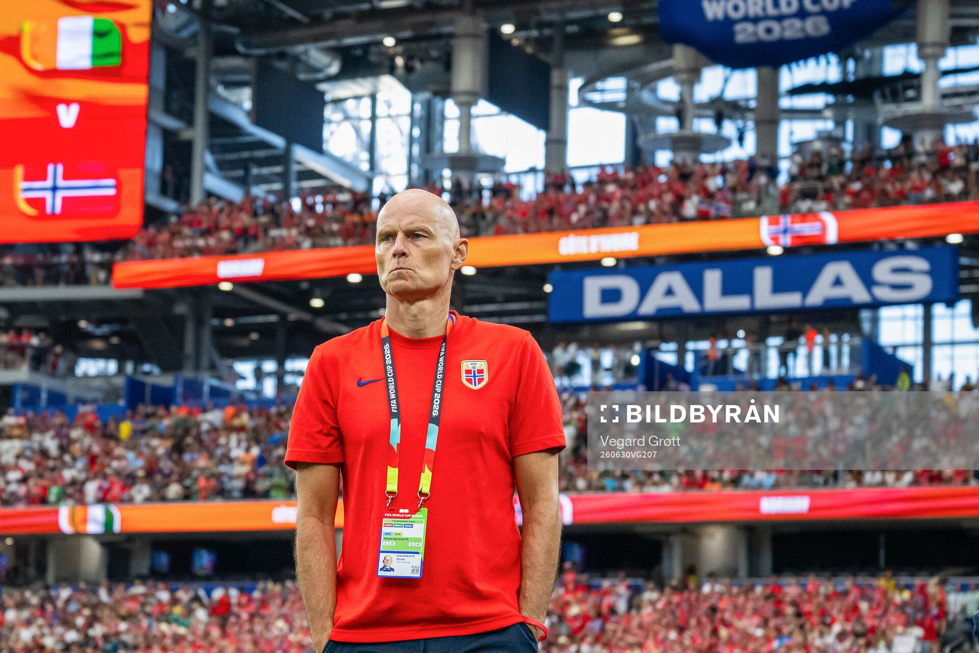 Ståle Solbakken, head coach of Norway