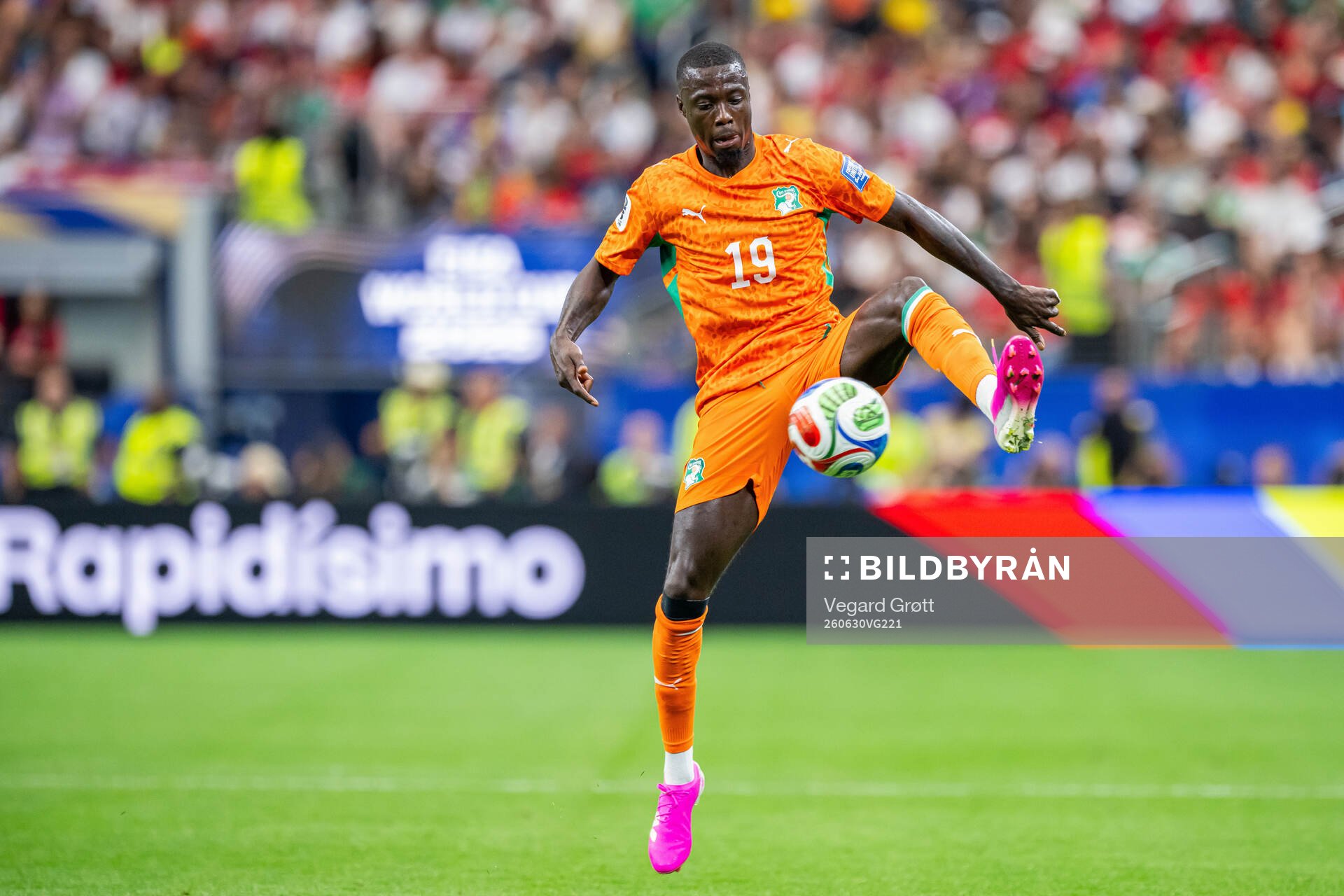 Nicolas Pepe of Côte d'Ivoire